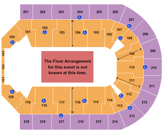 Denny Sanford Premier Center Disney On Ice Seating Chart